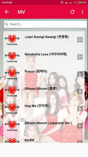 Momoland Lyrics (Offline) screenshot 5