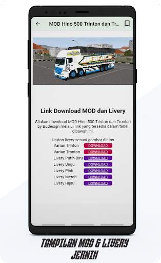MOD BUSSID Truck Sulawesi screenshot 4