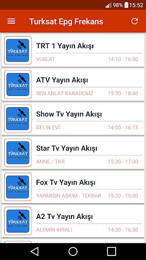 Türksat EPG Frekans screenshot 5