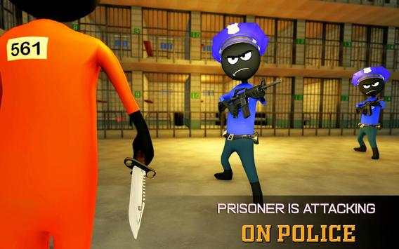 Stickman Grand Prison Escape-Jail Break screenshot 5