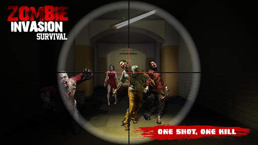 US Police Zombie Shooter Frontline Invasion FPS screenshot 4