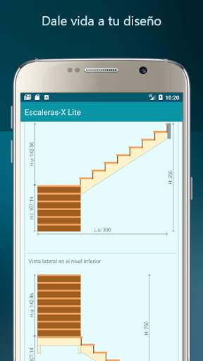 Escaleras-X Lite Calculadora screenshot 3