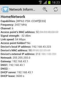 WiFinspect [Root] screenshot 2
