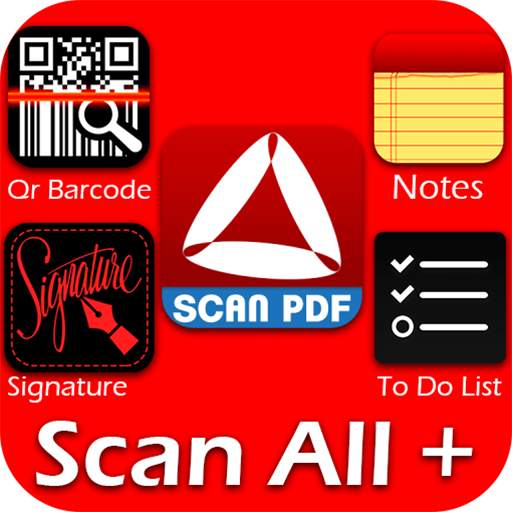 Scan All in One   (PDF, doc bar qr Notes) Free 3.34.26