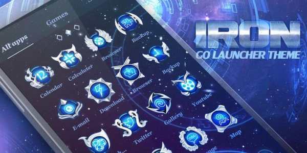 IRON GO Launcher Theme screenshot 6