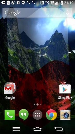 Poland Flag Live Wallpaper screenshot 6