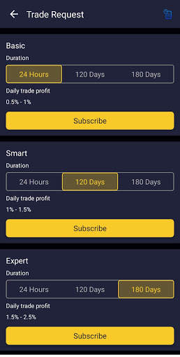 Admiral Option screenshot 1
