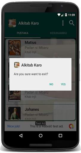 Alkitab Karo screenshot 8