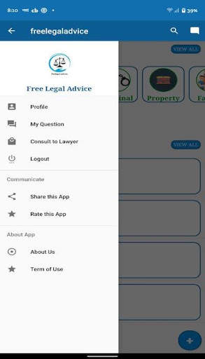 Free Legal Advice screenshot 1