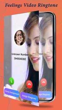 Feelings Video Ringtone For incoming Call screenshot 4