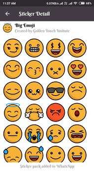 Emoji WAStickerapp | Emoji Stickers for Whatsapp screenshot 20