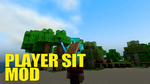 Sit Player Mod for Minecraft screenshot 2