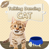 Talking Cat Funny Dancing FREE icon