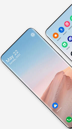 Android 14 Style Launcher screenshot 1
