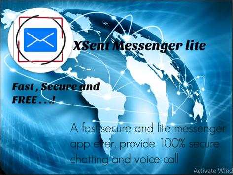 XSent Messenger lite screenshot 1
