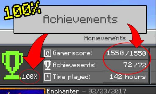 Achievement World  Mod for Minecraft PE screenshot 1