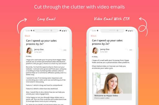 Hippo Video - Sales Prospecting with videos screenshot 6