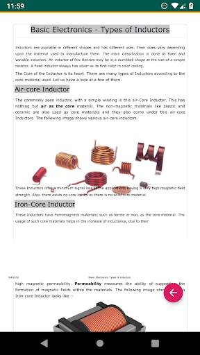 Electronics Tutorial Offline screenshot 5