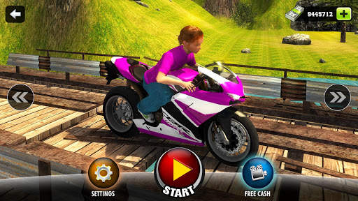 Kids Downhill Mountain Motorbi screenshot 12