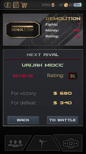 MMA Simulator Offline screenshot 16