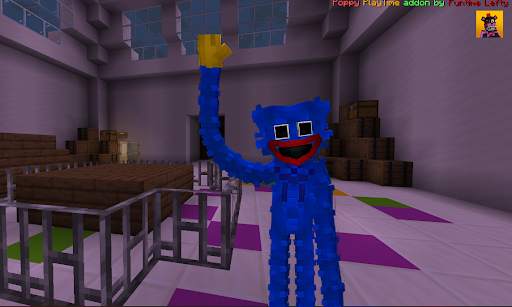 Mod Poppy Playtime - Huggy Wuggy Skis Minecraft screenshot 3