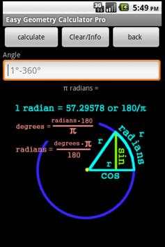 Easy Geometry Calculator screenshot 20