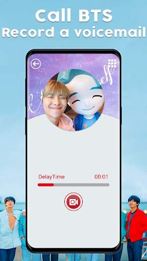 Bts Video Call - Fake Video Call Bts screenshot 4