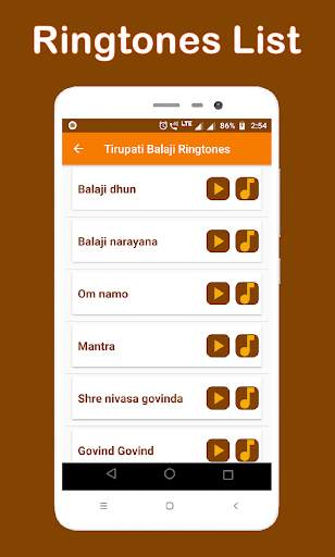 Tirupati balaji ringtones screenshot 2