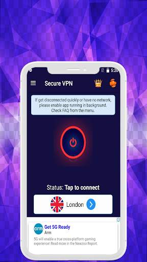 Secure VPN -Free Proxy Server & Secure VPN Apk screenshot 1