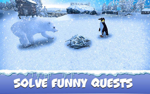 Penguin Family: Polar Bird Survival Simulator screenshot 4