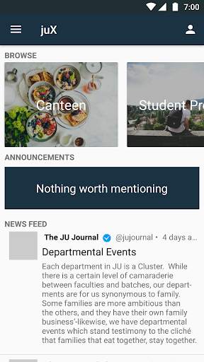 juX - The Official Jadavpur University App screenshot 4