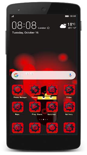 Themes for Huawei / Honor / EMUI - Black screenshot 3