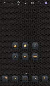 Black Block Launcher theme screenshot 4