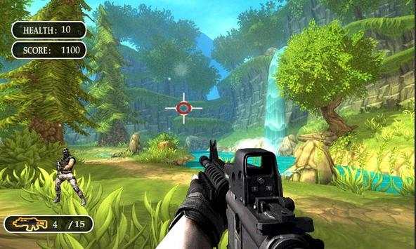 Temple Sniper Shooting 3D screenshot 1