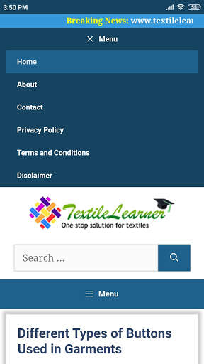 Textile Learner screenshot 2