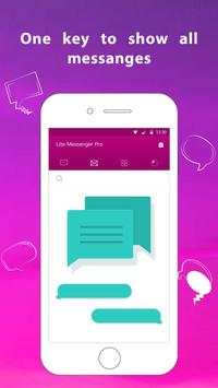 Lite Messenger Pro screenshot 1