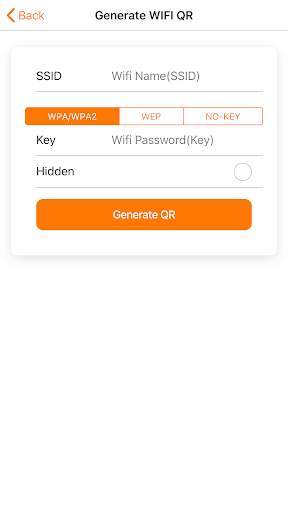 WiFi QR Maker | QR WiFi Connect | QR scanner screenshot 1