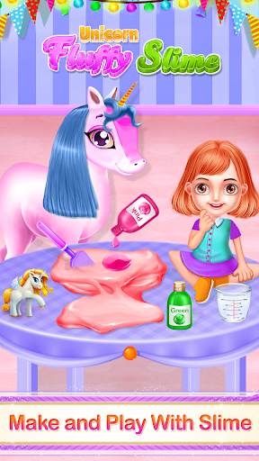Unicorn Slime Simulator! Squishy Oddly Satisfying screenshot 1