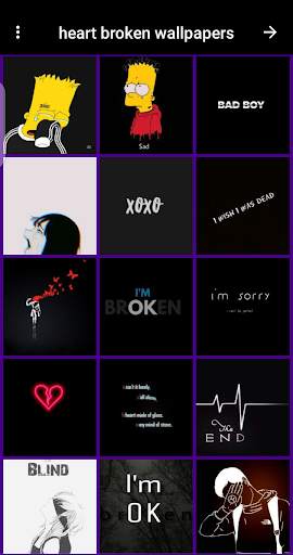 wallpapers dont touch my phone black screenshot 1