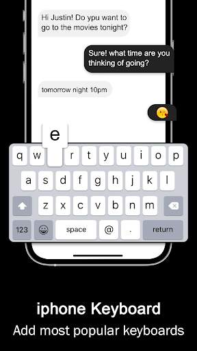 Iphone Keyboard: IOS Keyboard screenshot 3