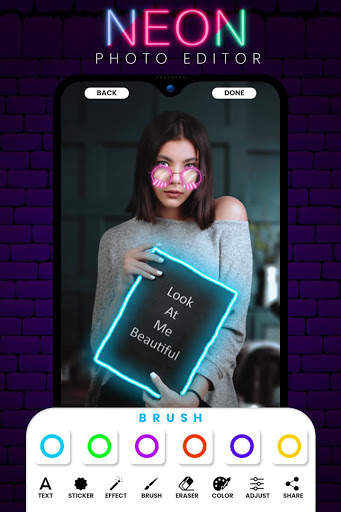 Neon Colorful Photo Editor screenshot 5