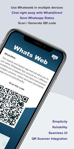 Whats Web - Scan kode QR untuk percakapan ganda screenshot 2