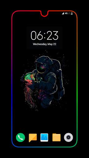 Borderlight - Live Edge Lighting Wallpaper screenshot 1