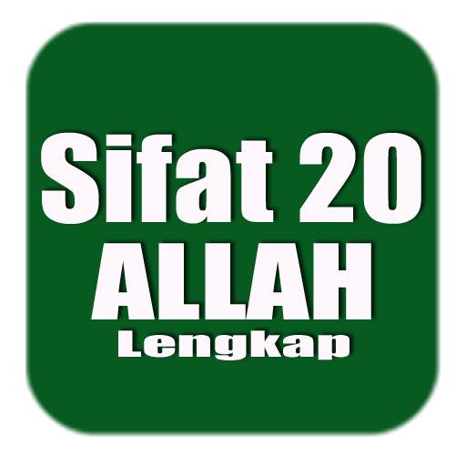 Sifat 20 Allah dan Artinya 1.0