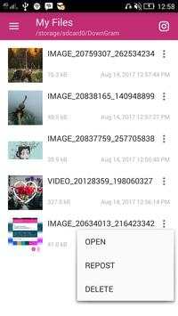 Video & Photo Downloader for Instagram - DownGram screenshot 8