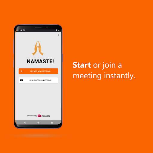 SAY NAMASTE Video Conferencing screenshot 1