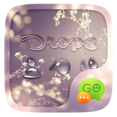 GO SMS DROPS THEME أيقونة