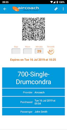 Aircoach - mobile ticketing App screenshot 5