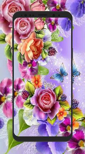 HD 3D Flower Wallpapers 4K background screenshot 4