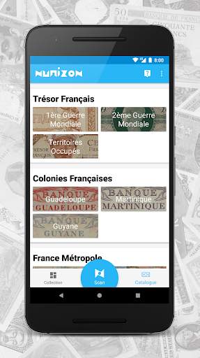 Numizon: Collection & catalogue de billets anciens screenshot 1